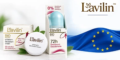 Illustrative Lavilin brand still life